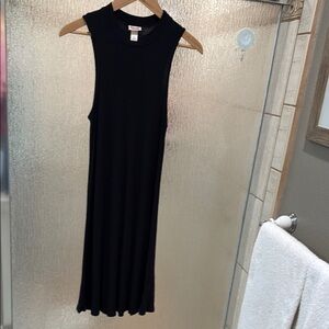 Mossimo Supply Co. Black Sleeveless swing dress